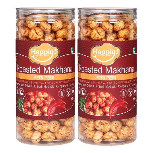 Combo(2-Jars) of Peri Peri Roasted Makhana(85gm Each)