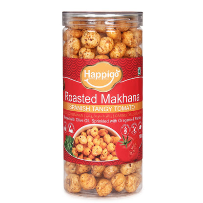 Spanish Tangy Tomato Roasted Makhana(100gm)