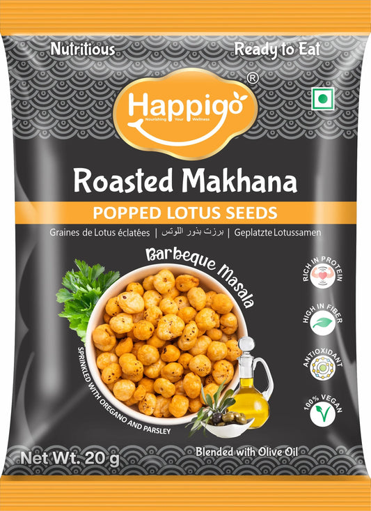 Barbeque Roasted Makhana Pouch(20gm)